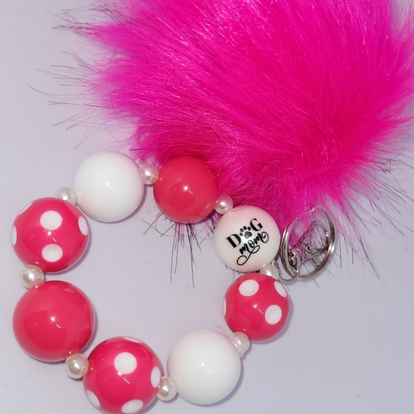 DOG MOM Wrislet Keychain!! 🐕 🐶 🦮 🐕‍🦺 - Picture 3 of 8